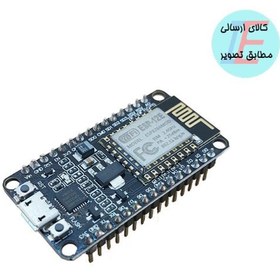 تصویر برد NodeMcu هسته وای فای ESP8266 (ESP-12E) و رابط سریال CP2102 