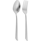 تصویر سرویس قاشق و چنگال یونیک مدل UN-201 استیل ۱۲ پارچه 