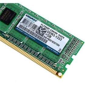 تصویر رم دسکتاپ DDR3 تک کاناله 1333 مگاهرتز کينگ مکس ظرفيت 4 گيگابايت ا Kingmax 4GB 1333MHz DDR3 Memory Module Kingmax 4GB 1333MHz DDR3 Memory Module