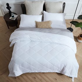 تصویر لحاف لایت الیاف میکروژلHAT یک و نیم نفره کد LQ1530 سایز200cm*220cm micro Light quilt Q size