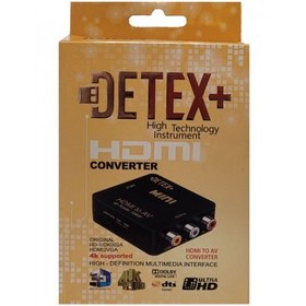 تصویر تبدیل HDMI به DETEX+ AV 