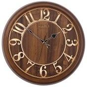 تصویر ساعت دیواری ولدر مدل 530 رنگ قهوه ای سایز ۴۳ 
