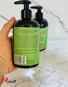 تصویر شامپو تقویت کننده و ضد ریزش رزماری و نعنا میله ارگانیکس 355 میل Mielle Organics Rosemary and Mint Strengthening and Anti-Hair Loss Shampoo 355 ml