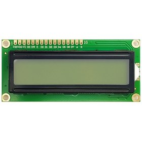 تصویر LCD کاراکتری 2x16 با بک لایت سفید LCD 2x16 WHITE 1602