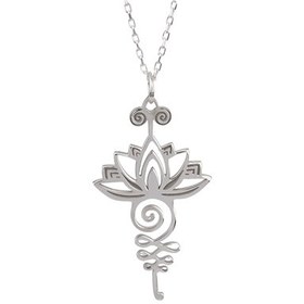 تصویر گردنبند نقره نیروانا NSi-1419