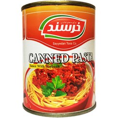 تصویر کنسرو سس ماکارونی با سویا خرسند - 370 گرم کنسرو سس ماکارونی با سویا خرسند - 370 گرم