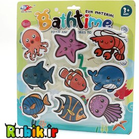 تصویر فوم حمام 9 تکه 