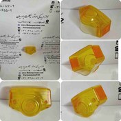 تصویر شیشه خطر هندا 125 CG لیمویی 