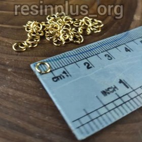 تصویر حلقه اتصال طلایی 