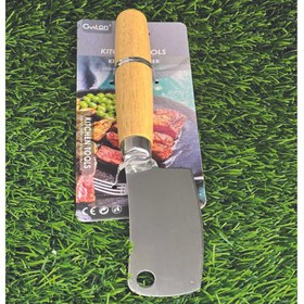 تصویر ساطور دسته چوبی 