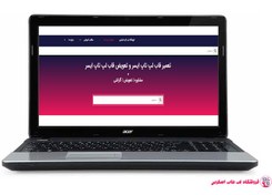 تصویر قاب لپ تاپ ایسر Aspire E1-521 / E1-571 مشکی 