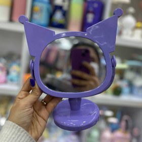 تصویر آینه پایه دار طرح کرومی 