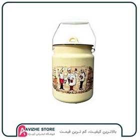 تصویر دبه لعابی 3.5 لیتری سرآشپز روسیه 