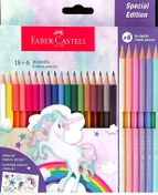 تصویر مداد رنگی فابر کاستل مدل گریپ Colour Grip colour pencils