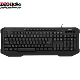 تصویر کیبورد تسکو مدل TK8034 با سیم 