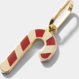 تصویر آویز تک Candy با میناکاری قرمز 