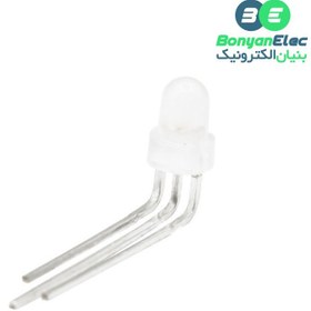 تصویر LED مات دورنگ سبز-قرمز رایت 3mm کاتد مشترک (بسته 10 تایی) 