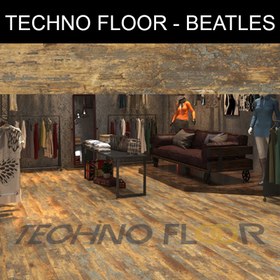 تصویر پارکت لمینت تکنو فلور کلاس بیتلز Techno Floor کد 2462 