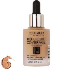 تصویر کرم پودر کاتریس مدل Liquid Coverage حجم 10 میلی لیتر 