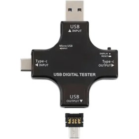 تصویر تستر شارژ چندکاره Multifunctional USB Tester J7-C 