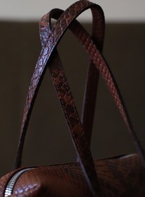 تصویر کیف دستی چرم 