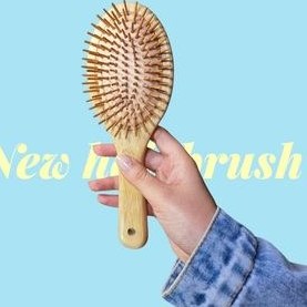 تصویر برس تخت بامبو C134 ورژن ا Vergen C134 Hair Brush Vergen C134 Hair Brush