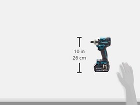 تصویر آچار ضربه ای بدون برس DTW300RTJ ماکیتا Makita DTW300RTJ Brushless Impact Wrench Complete