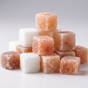 تصویر سنگ نمک مکعب دکوری بسته بندی 500 گرمی 