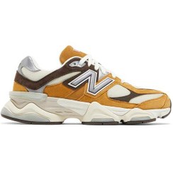 تصویر کتونی نیوبالانس 9060 زرد قهوه ای New Balance 9060 Workwear NB9060 Yellow Brown