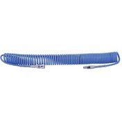 تصویر شیلنگ فنری بادی 15 متری 5×8 میلی متر توسن Tosan 15m Air Coil Hose Size 5×8mm