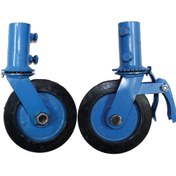 تصویر چرخ داربستی گردان مدل AT13 قطر ۲۰۰ میلی متر 