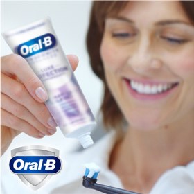 تصویر خمیردندان اورال بی سفید کننده و لکه بر سه بعدی پرو Oral-B Pro 3D White Advanced Luxe Perfection 75 Ml