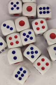 تصویر تاس سایز بزرگ 