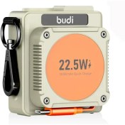 تصویر پاوربانک بودی 22.5 وات مدل PB815H ظرفیت 10000 میلی آمپر ساعت Budi PB815H 10000mAh 22.5W Power Bank