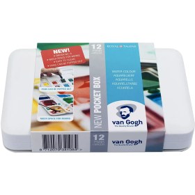 تصویر آبرنگ 12 رنگ ونگوگ 