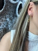 تصویر گوشواره رنگ ثابت کد 104 