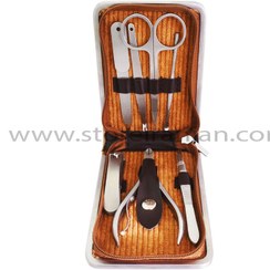 تصویر ست مانیکور 7 تکه جیول مدل GSM-806 Jewel GSM-806 Manicure Set