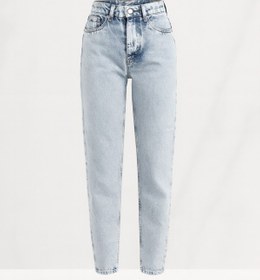 تصویر شلوار لی مام فیت 