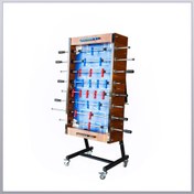 تصویر فوتبال دستی S5 تاشو بلیرینگی با آدمکهای تورنادو المپیک کد S5-2 S5 Folding Football Table with Olympic Tornado Dummies Code S5-2