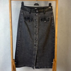 تصویر دامن جین بلند زنانه برند only کد 062 