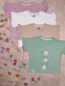 تصویر تیشرت دخترانه بالرین 