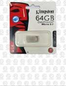 تصویر فلش مموری کینگستون مدل DataTraveler Micro 3.1 ظرفیت ۶۴ گیگابایت 