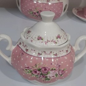 تصویر قندان آنجل صورتی 