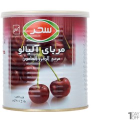 تصویر مربا آلبالو قوطی فلزی سحر 900 گرم - 12 عدد (قیمت هر عدد 128,000 ت) 