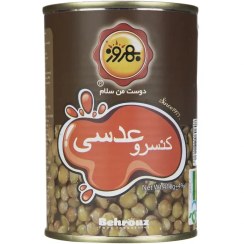 تصویر کنسرو عدسی بهروز – 410 گرم 