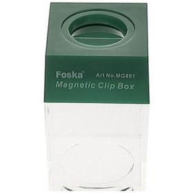 تصویر جاسوزنی فوسکا مدل MG891 Foska Magnetic Clip Box MG891 Model