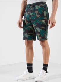 تصویر شلوارک کمرنگ هویت برند reebok Identity Motion Camo Shorts