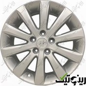 تصویر رینگ فابریک هیوندای آزرا 17 اینچی رنگ سیلور 