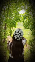 تصویر سربند زنبوری با مروارید مناسب دورهمی، تولد، مهمونی 