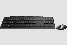 تصویر کیبورد و موس بی سیم رپو مدل 8210M Rapoo 8210M Multi-mode Wireless Keyboard and Mouse